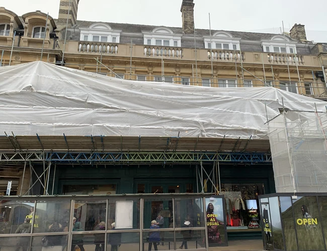 Bird Netting John Lewis Roof Cambridge 1
